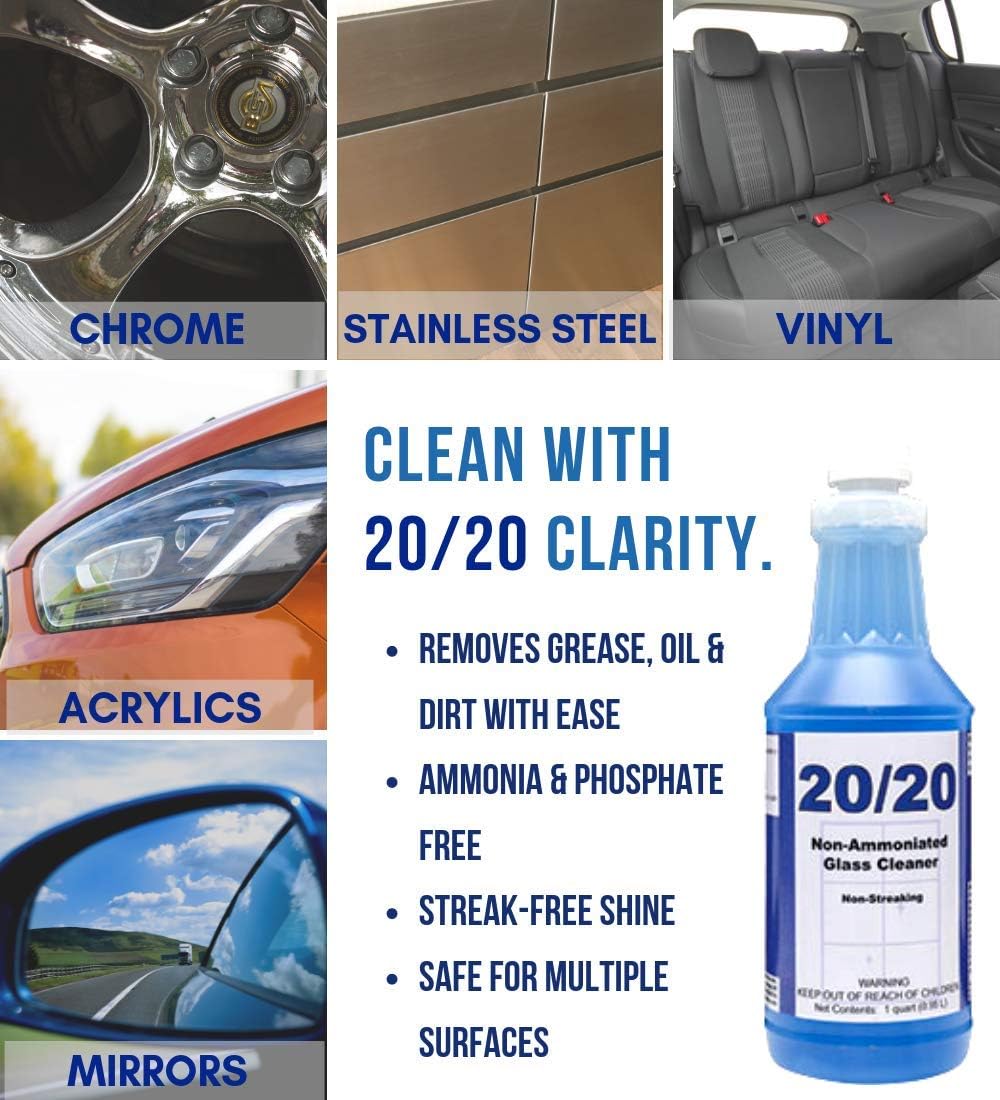 20-20 Non-Streaking, Non-Ammoniated Glass Cleaner