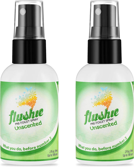 Flushie Pre-Toilet Sprays for Poop Travel Size Toiletries Bathroom Spray for Poop Spray for Toilet Deodorizer Traveling Essentials Poop deodorizer Poop Odor eliminator
