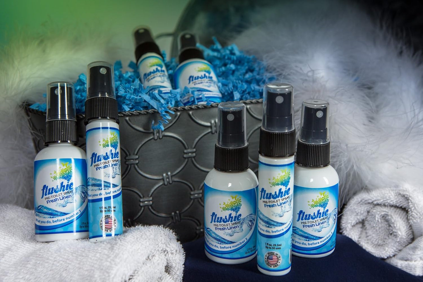 Flushie Pre-Toilet Sprays for Poop Travel Size Toiletries Bathroom Spray for Poop Spray for Toilet Deodorizer Traveling Essentials Poop deodorizer Poop Odor eliminator